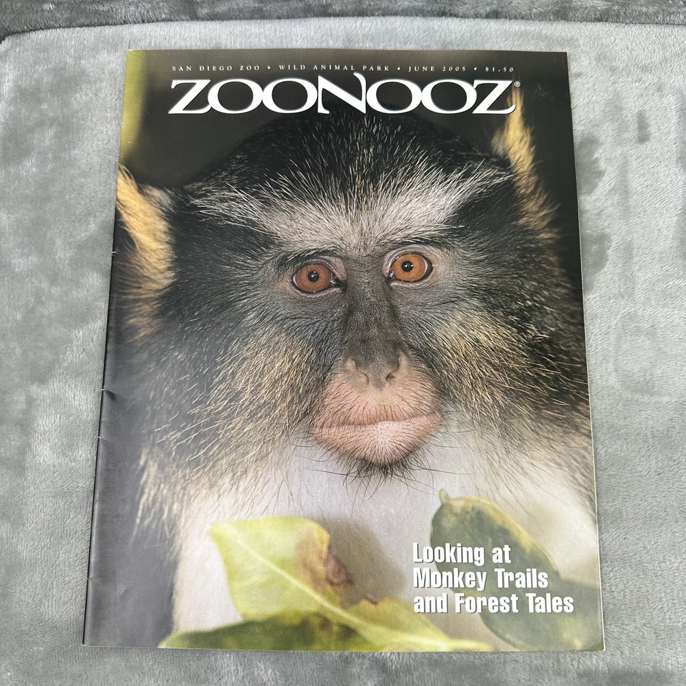 ZooNooz San Diego Zoo / Wild Animal Park Magazine June 2005
